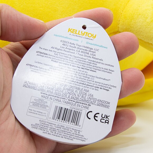 RARE 10” Pokemon Winking Pikachu Pokemon Rare Edition Squishmallows Edition BNWT - Picture 7 of 8